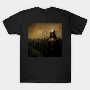 The Army of the Undead | Black and Gold T-Shirt